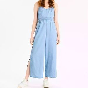 AE Denim Tie-Back Jumpsuit